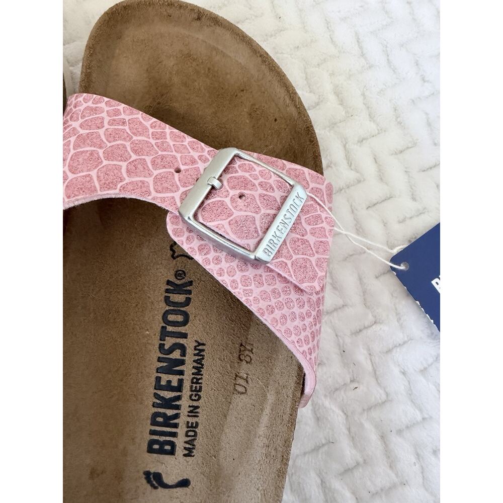 Birkenstock Madrid BirkoFlor Magic Snake Rose EU 42 Women 11 Men 9 Narrow Fit - Picture 6 of 13